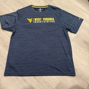 Colosseum West Virginia Mountaineers Men's Navy Tee
